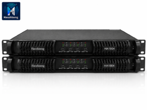 HA1804 18000W 4-Channel 1U Class D Stereo Power Amplifier with PFC