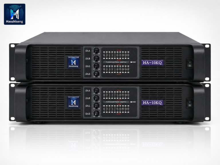 HA10KQ 10000W 4-Channel Professional Audio Power Amplifier with PFC Switching Power Supply