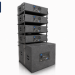 HA208 Dual 8-Inch Self-Powered Active Line Array Speaker System