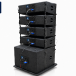 HA208 Dual 8-Inch Self-Powered Active Line Array Speaker System