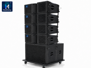 HA208 Dual 8-Inch Self-Powered Active Line Array Speaker System