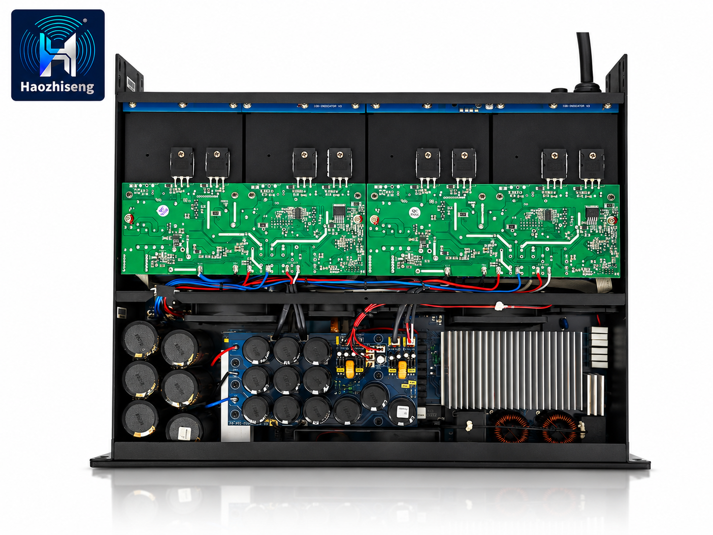 HA20K 4-Channel 20000W Class-D DJ Subwoofer Power Amplifier