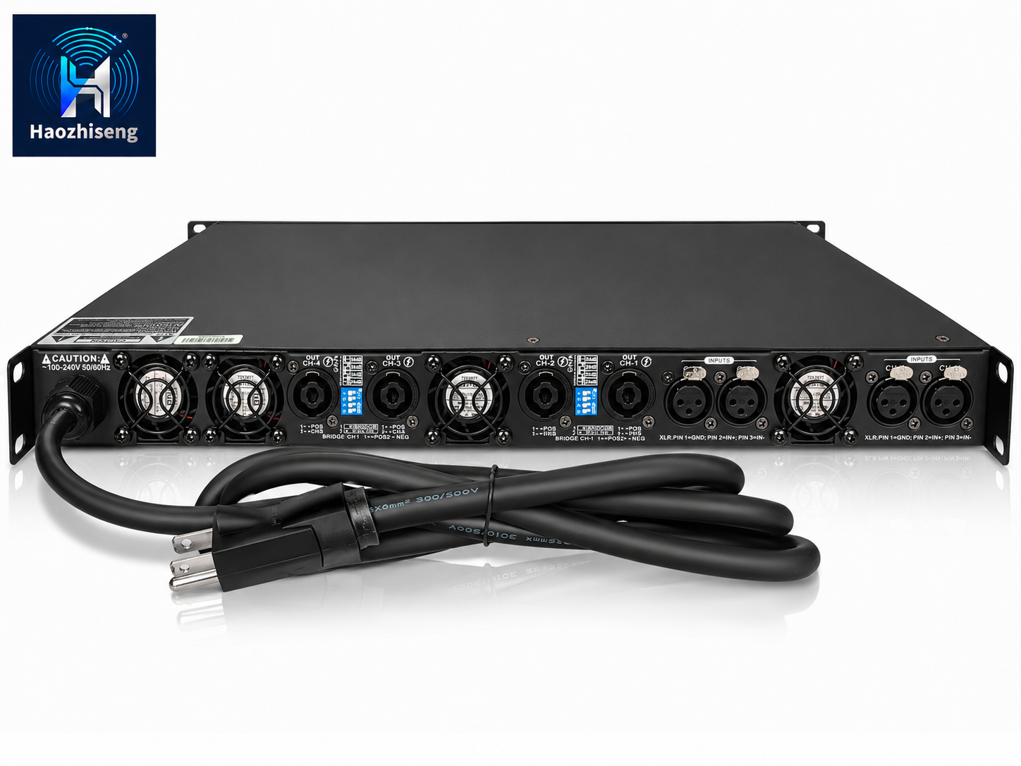 HA32K4 26800W 4-Channel Class D High Power Subwoofer Amplifier