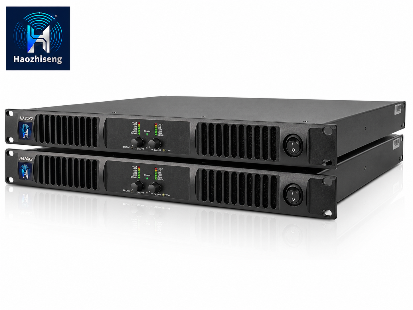HA43K2 17000W 2-Channel Class D Professional Subwoofer Power Amplifier