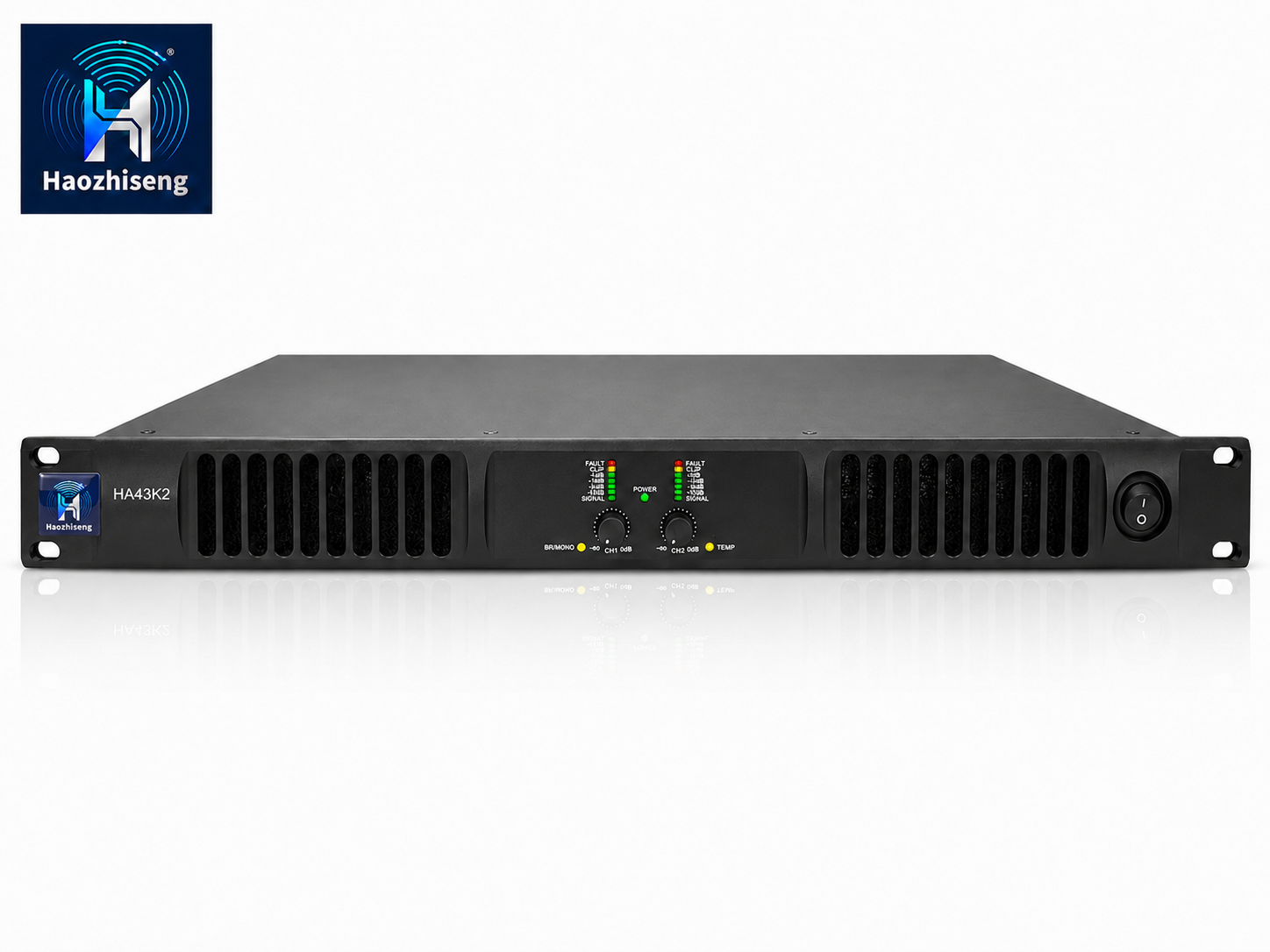 HA43K2 17000W 2-Channel Class D Professional Subwoofer Power Amplifier