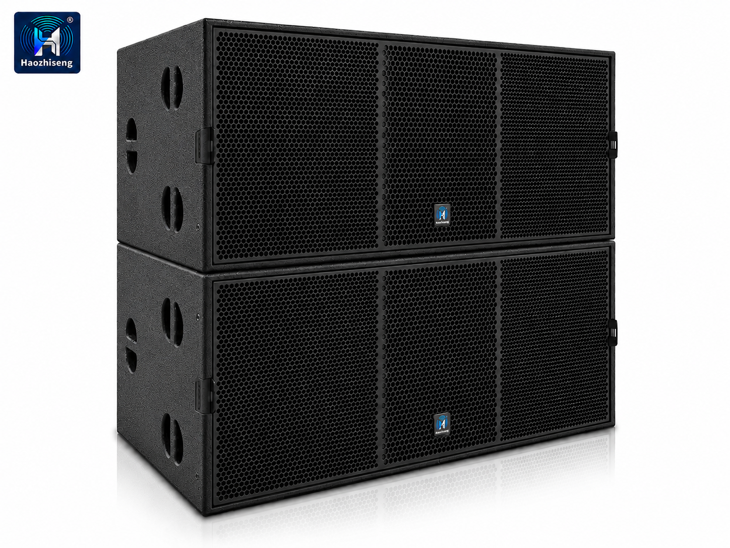 HAS28 3200W Dual 18-Inch Professional Passive Subwoofer Speaker for DJ, Live Sound, Stage & Touring Audio Systems