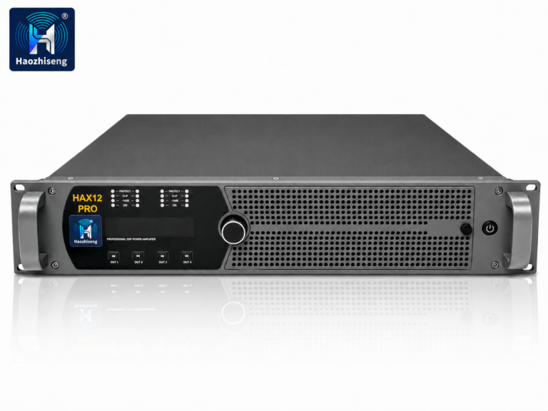 HAX12 PRO 12000W 4-Channel Class-D DSP Professional Audio Power Amplifier