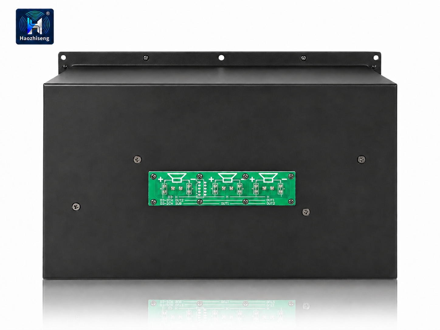H3-2.1 2.1-Channel Class D DSP Plate Amplifier for Home Theater and Active Speaker Systems