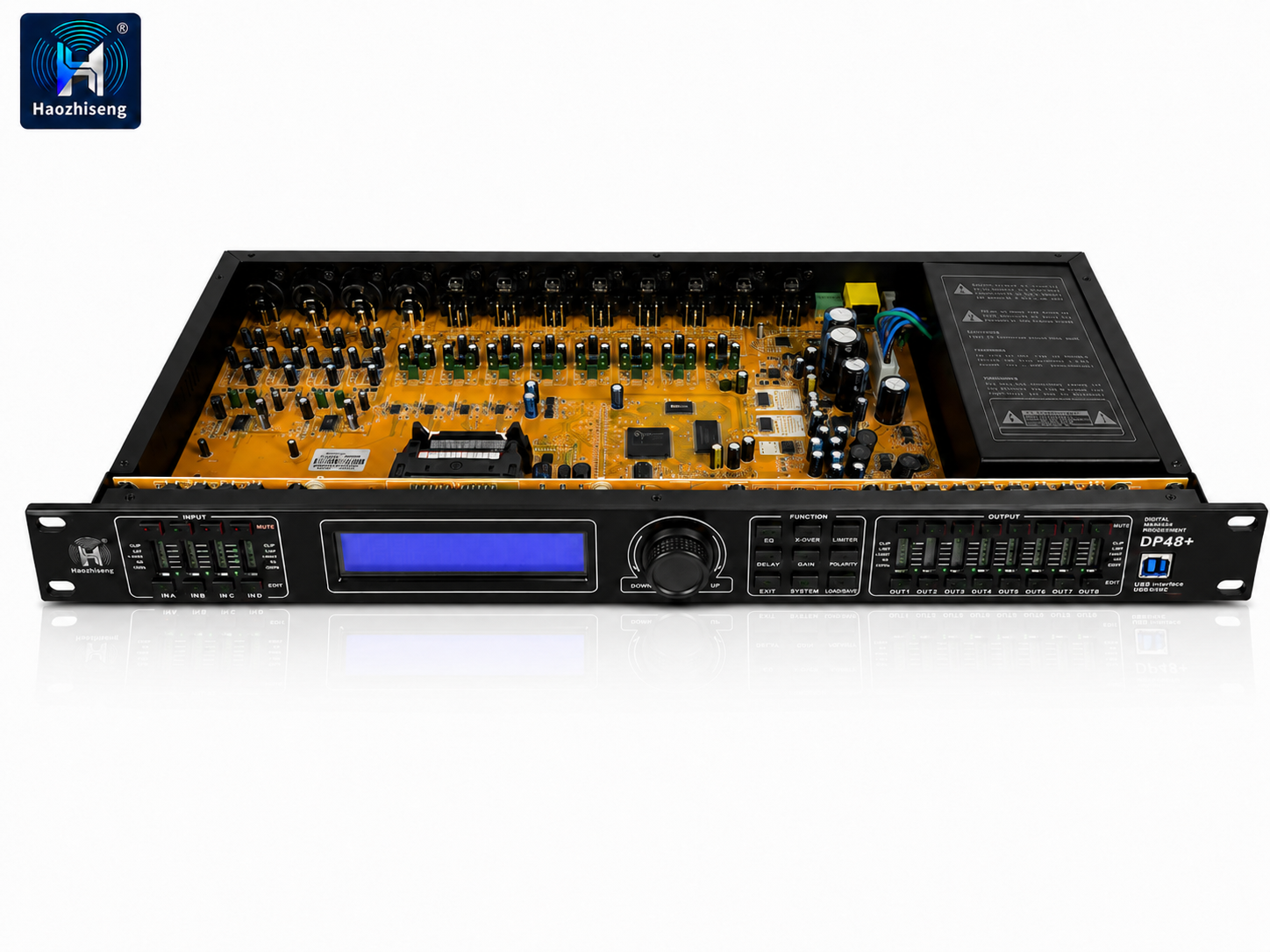 DP48+ 4 Input 8 Output Professional DSP Audio Speaker Management Processor
