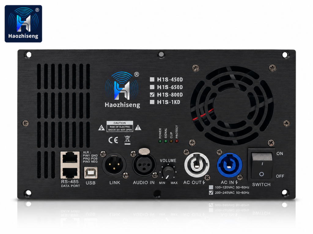 H1S-800D 800W 1-Channel Class D Amplifier Module for Active Speakers