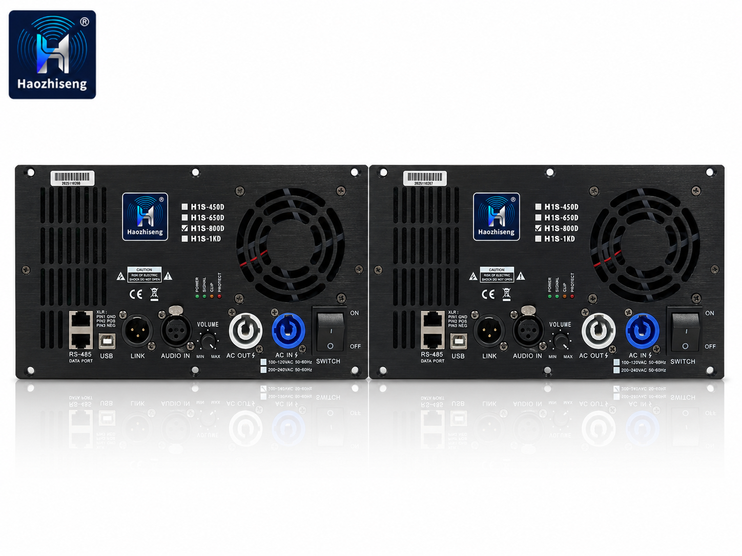 H1S-800D 800W 1-Channel Class D Amplifier Module for Active Speakers