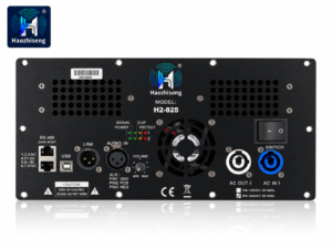H2-825 800W + 250W 2-Channel Class-D DSP Plate Amplifier Module for Bi-Amp Active Speakers