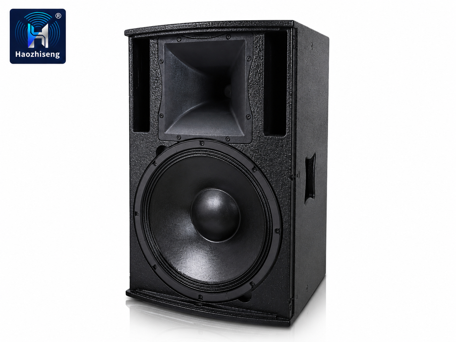 HA15XL 15-Inch 2-Way Active Full-Range Speaker with DSP for Professional DJ and PA Sound Systems
