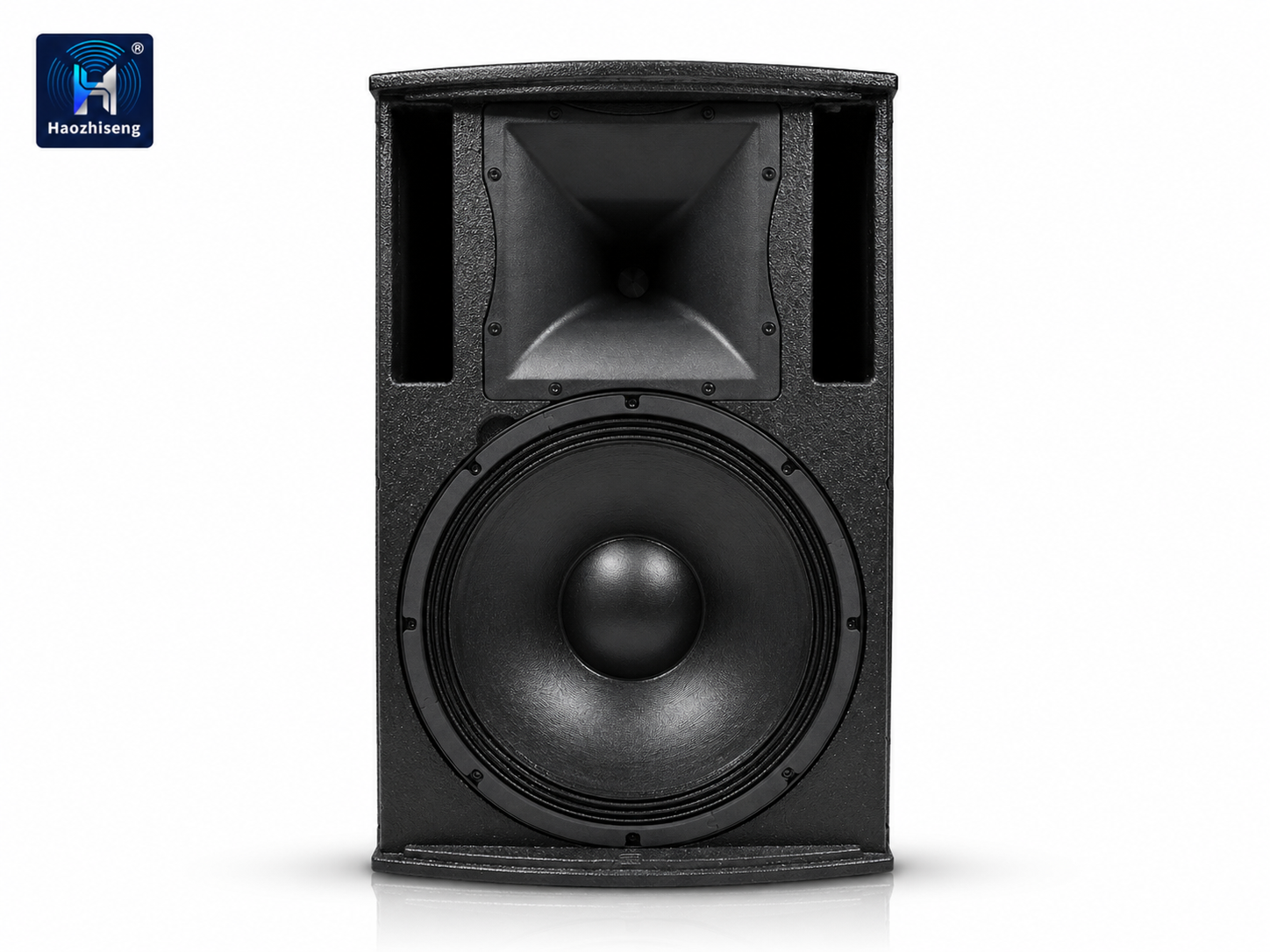 HA15XL 15-Inch 2-Way Active Full-Range Speaker with DSP for Professional DJ and PA Sound Systems