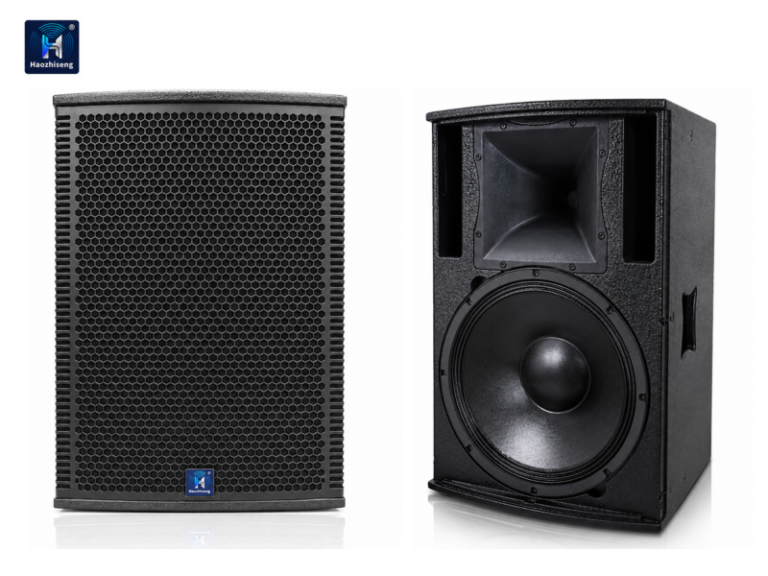 HA15XL 15-Inch 2-Way Active Full-Range Speaker with DSP for Professional DJ and PA Sound Systems