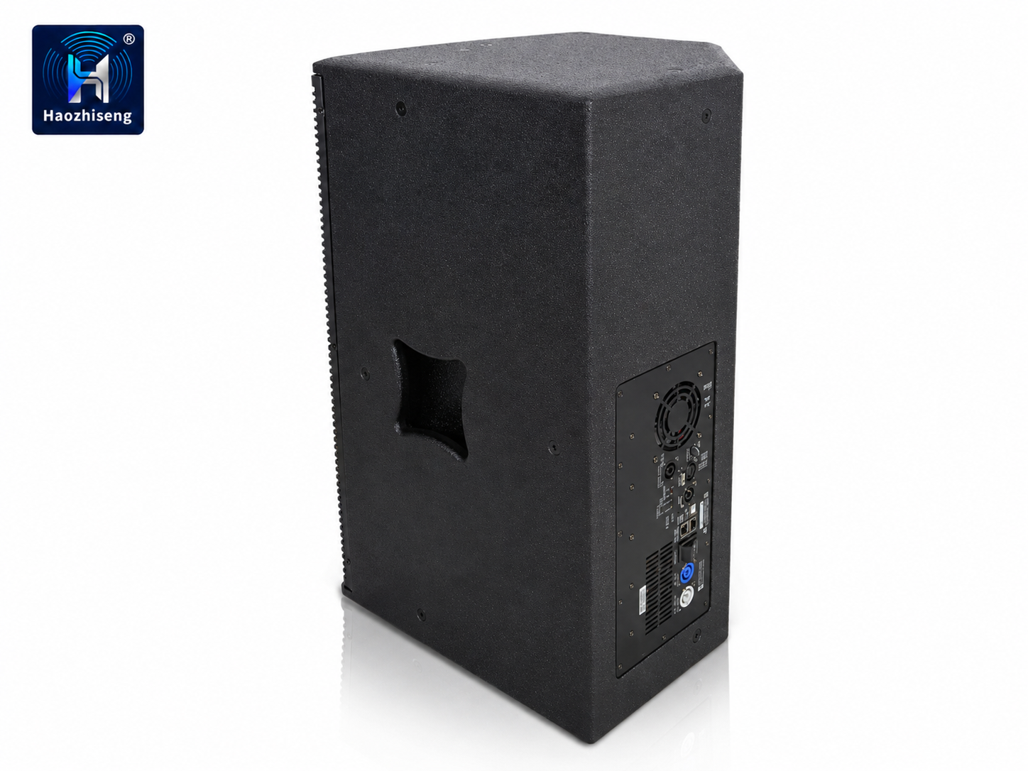 HA15XL 15-Inch 2-Way Active Full-Range Speaker with DSP for Professional DJ and PA Sound Systems