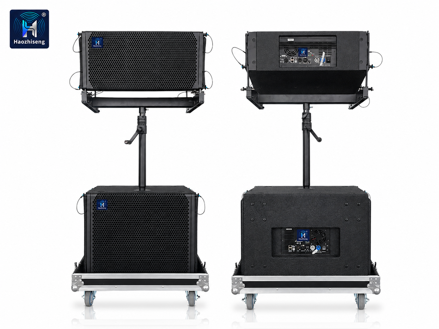 HA210P & HA18P Dual 10-Inch Powered Line Array Speaker System