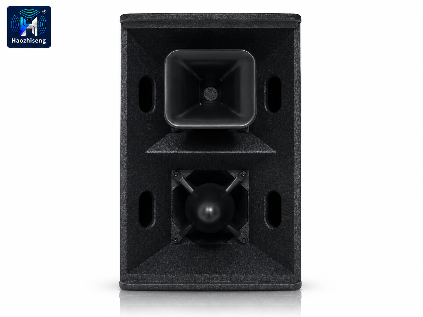 HA212 Dual 12-Inch Active Point Source Speaker with DSP for Professional PA, DJ & Live Sound Systems