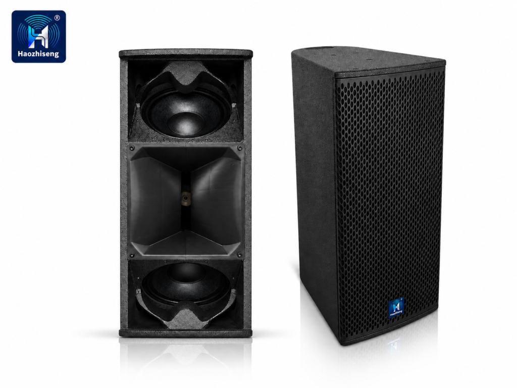 HA28 Dual 8-Inch Passive Full-Range PA Loudspeaker for Theater, Live Sound & Fixed Installation