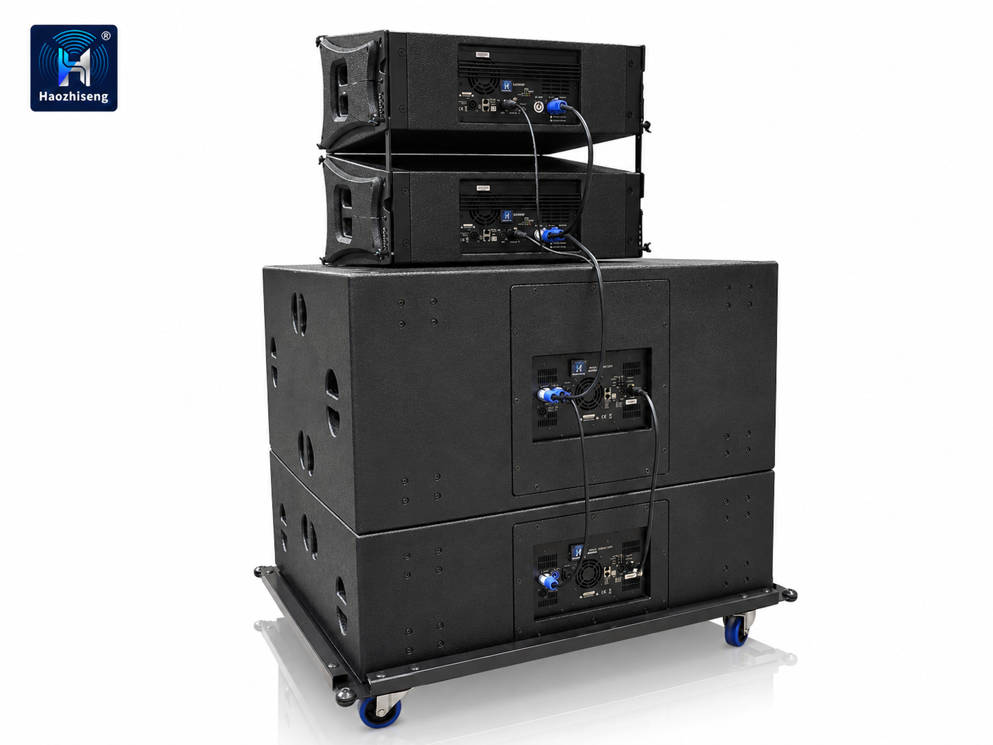 HAD218 3000W Dual 18-Inch Long-Excursion Active Subwoofer for Professional Concert Sound Systems