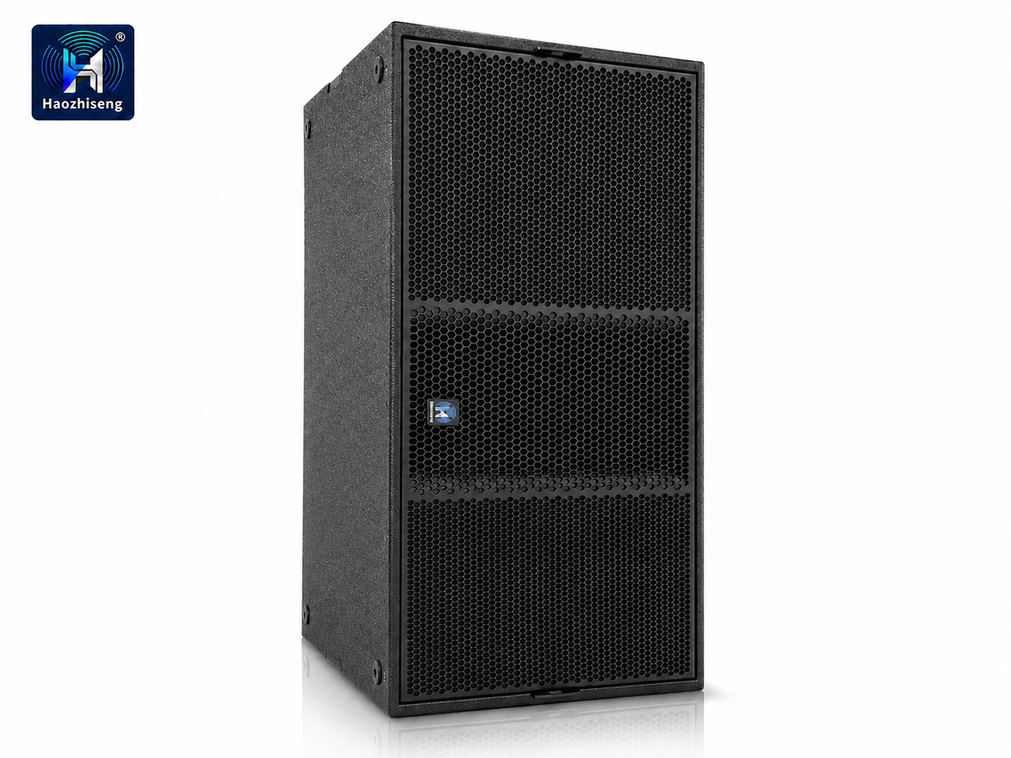 HAS28 3200W Dual 18-Inch Active Subwoofer Speaker Professional Self-Powered Subwoofer for DJ, Live Sound, Stage & Touring Audio Systems