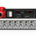 PR380 8-Channel 20kW Three-Phase Power Sequencer Controller for Professional Audio Systems