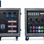 400A Three-Phase Five-Wire Power Distribution Cabinet with Edison and Socapex Outputs