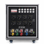 400A Three-Phase Power Distribution Cabinet with Cam-Lok Input and 19-Pin Outputs
