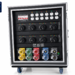 400A Three-Phase Power Distribution Cabinet with Cam-Lok Input and 19-Pin Outputs