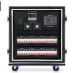 400A Three-Phase Power Distribution Cabinet with Cam-Lok Input and 19-Pin Outputs