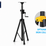 BY-806 Professional Crank-Up Speaker Stand with Metal Top Plate
