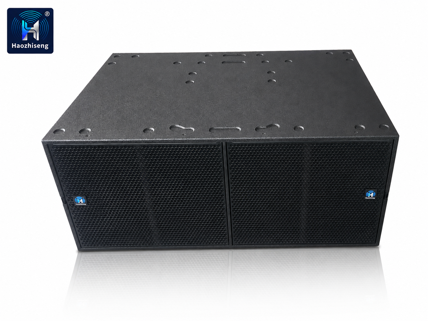 HA221 3600W Dual 21-Inch Long-Excursion Active Subwoofer for Professional DJ, PA and Concert Sound Systems