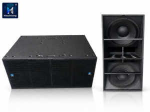 HA221 3600W Dual 21-Inch Long-Excursion Subwoofer for Professional DJ, PA and Concert Sound Systems