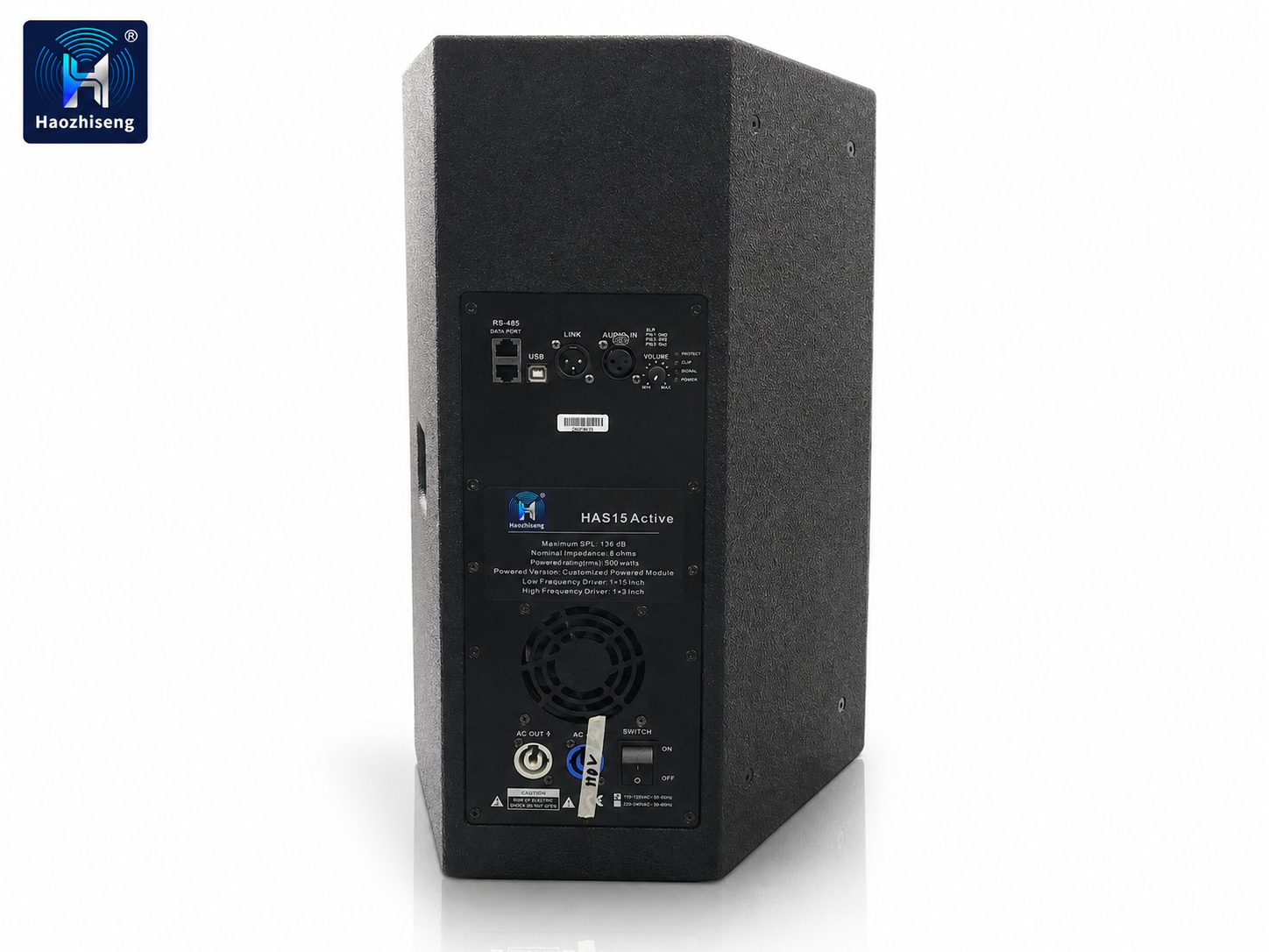 HAS15 15-Inch Active Full-Range PA Speaker for Professional Sound Systems