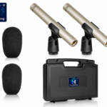 HZS-SM81 Professional Pencil Condenser Microphone Pair for Studio Recording and Live Sound