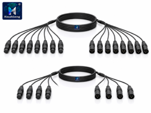 LG-F003 Multi-Channel XLR Audio Snake Cable for Studio and Live Sound Systems