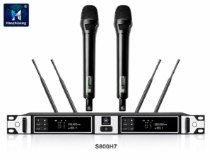 S800H7 Dual-Channel True Diversity UHF Wireless Microphone System