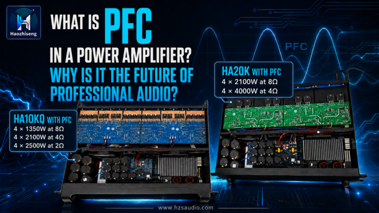What Is PFC in a Power Amplifier—and Why Is It the Future of Professional Audio?