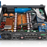 DF18K4 18000W 4-Channel Class D DSP Power Amplifier with Dante, FIR and Touchscreen