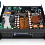 DF18K4 18000W 4-Channel Class D DSP Power Amplifier with Dante, FIR and Touchscreen