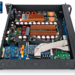 DF18K4 18000W 4-Channel Class D DSP Power Amplifier with Dante, FIR and Touchscreen
