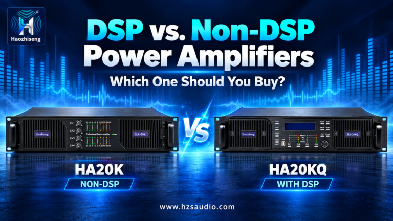 DSP vs. Non-DSP Power Amplifiers: Which One Should You Buy?