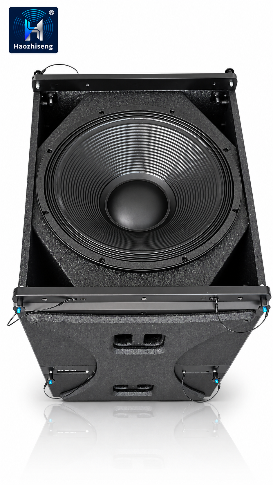 HA18P 2400W Active 18-Inch Horn-Loaded Line Array Subwoofer with DSP