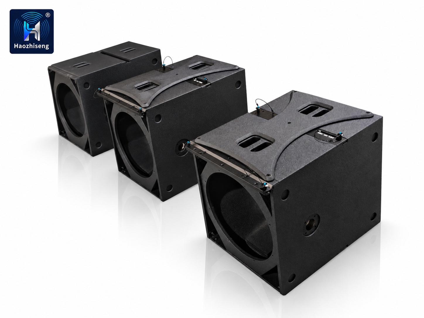 HA18P 2400W Active 18-Inch Horn-Loaded Line Array Subwoofer with DSP