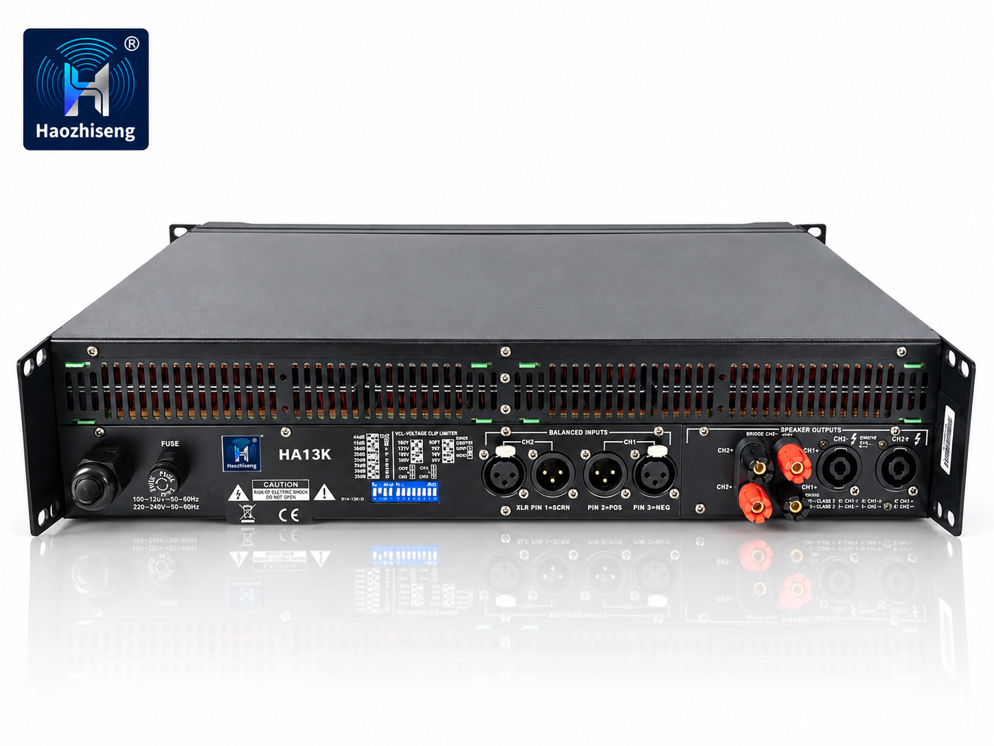 HA13K 2-Channel Class TD Power Amplifier for Professional Subwoofer and Full-Range Systems