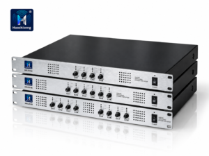 HA2504 4-Channel Class-D Power Amplifier — 4 × 250W at 8Ω, Compact 1U Design