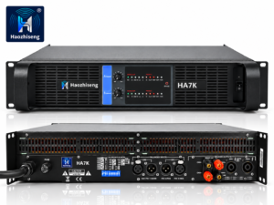 HA7K 2-Channel Class TD Power Amplifier — 7000W for Professional PA Systems