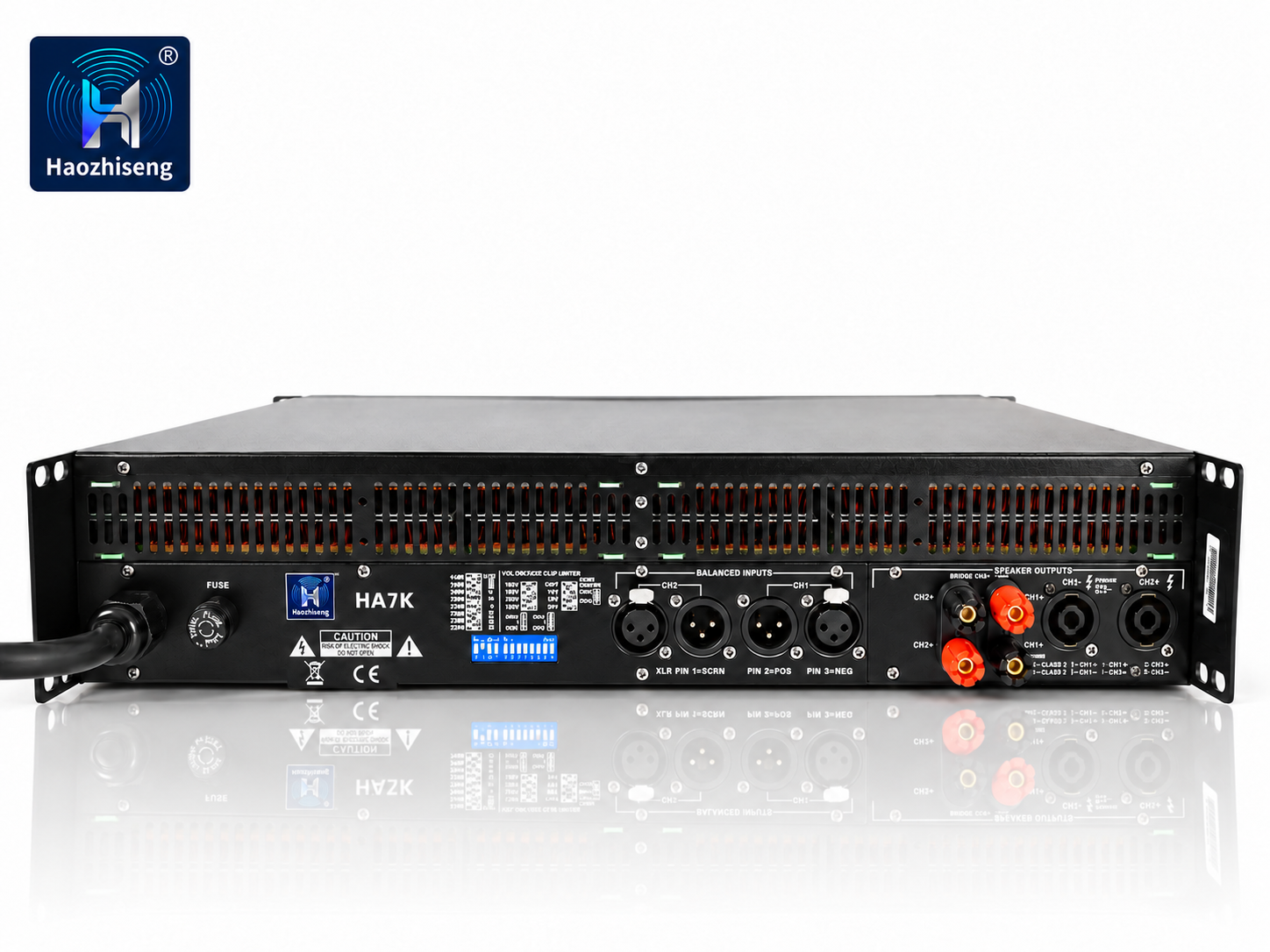 HA7K 2-Channel Class TD Power Amplifier — 7000W for Professional PA Systems
