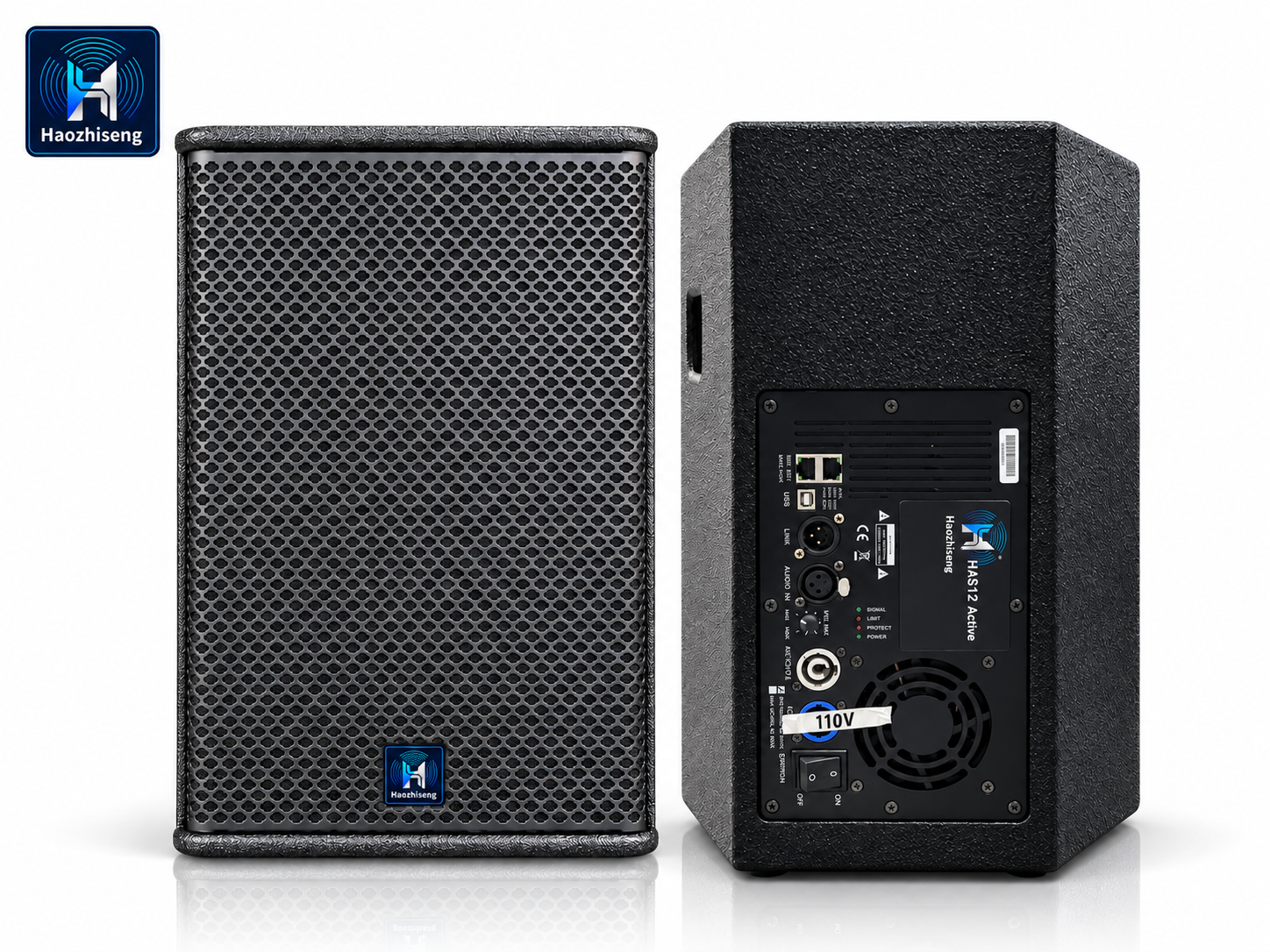 HAS12 Active 12-Inch Powered PA Speaker and Stage Monitor